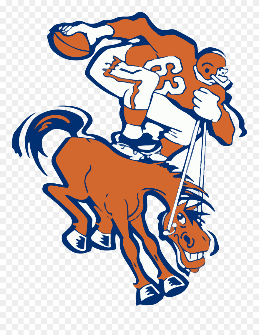 Broncos Old Logo Clipart