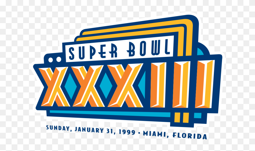 Super Bowl 33 Clipart