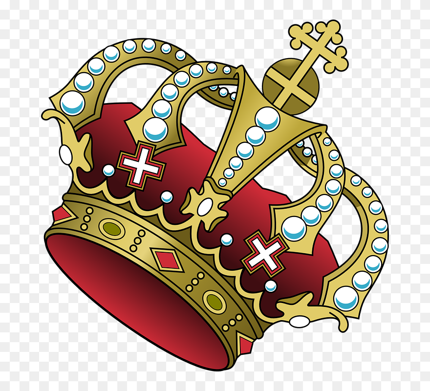 Tilted Crown Transparent Clipart