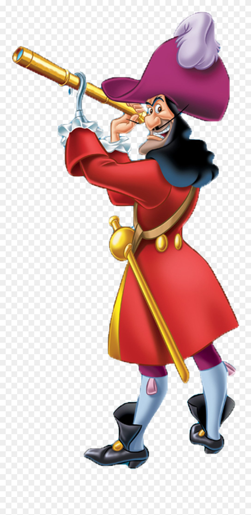 Clipart Captain Hook - Captain Hook Png Transparent Png
