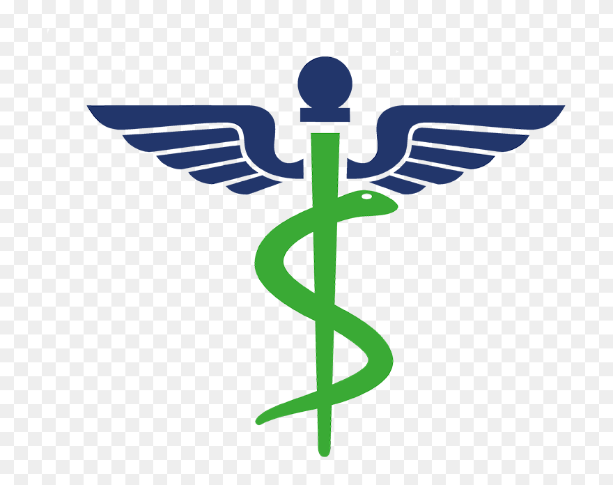 Staff Of Hermes Caduceus As A Symbol Of Medicine Vector - Transparent Doctor Logo Png Clipart