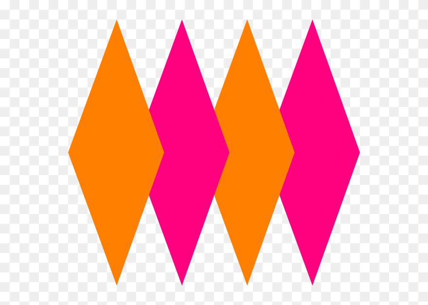 Pink And Orange Clipart - Png Download