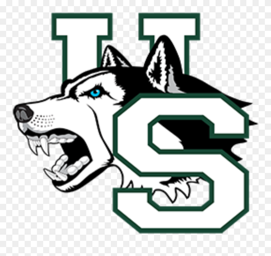 Transparent Sled Dogs Clipart - Saskatchewan Huskies Football Logo - Png Download
