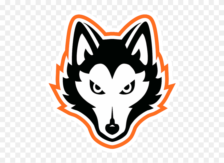 School Logo - Harlem High School Huskies Clipart