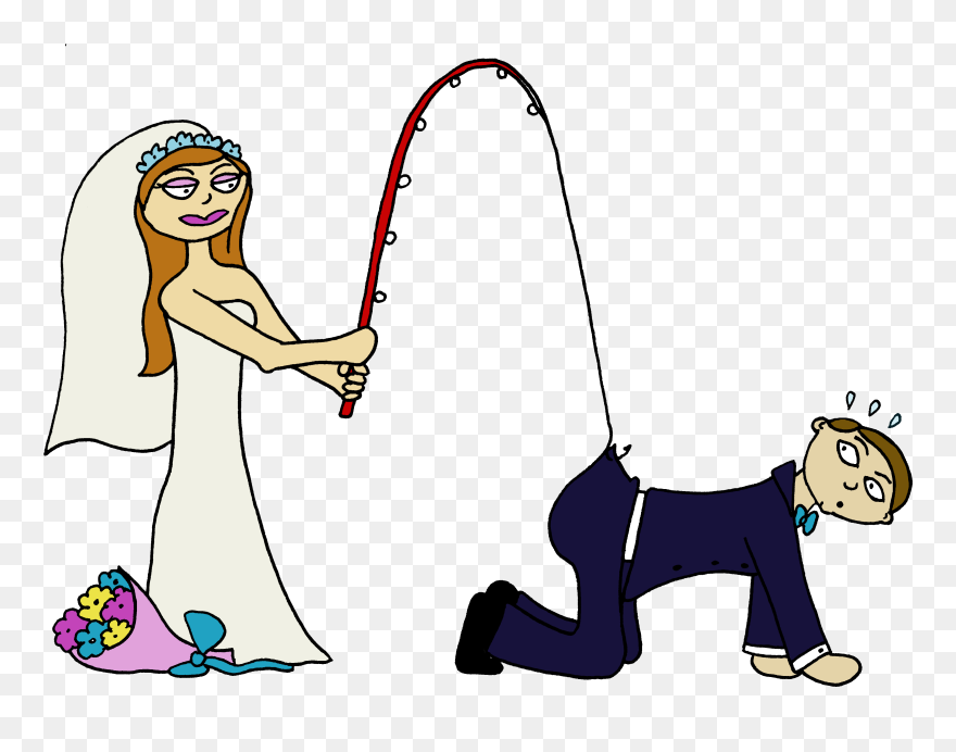 Engagement Clipart Proposal - Married Couple Funny - Png Download