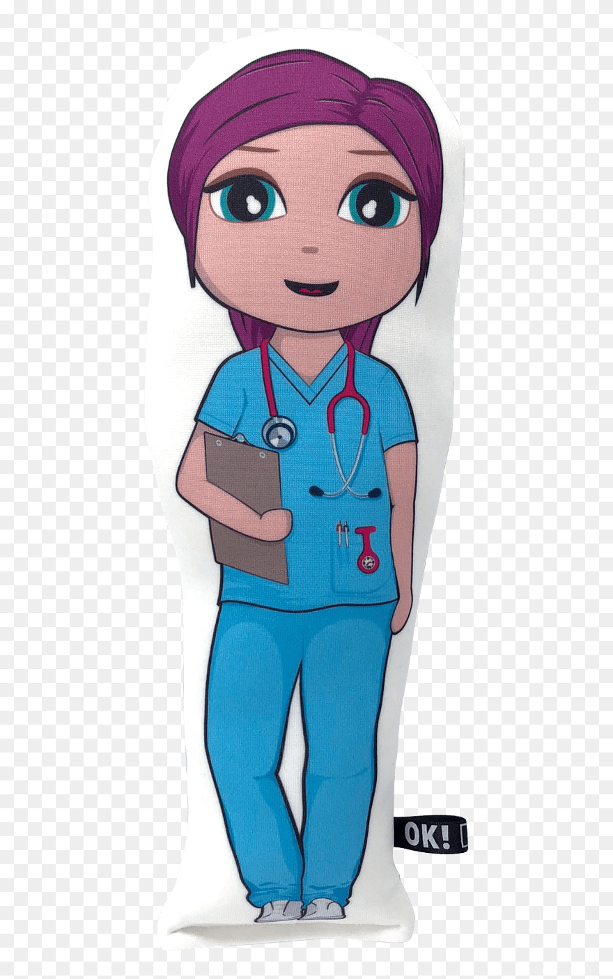 Nadia The Nurse - Cartoon Clipart