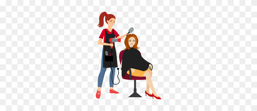 Hairdresser Clipart - Png Download
