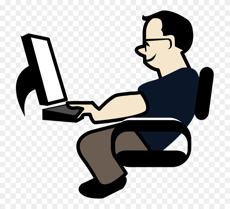Programmer - Clip Art Computer Programmer - Png Download