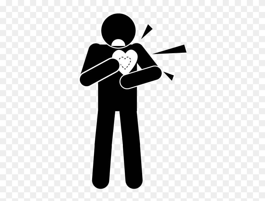 Heart Disease Clipart Black And White - Heart Disease Clip Art - Png Download