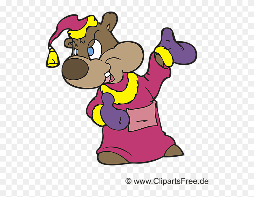 Bear Clip Art, Cartoon, Image, Illustration - Cartoon - Png Download
