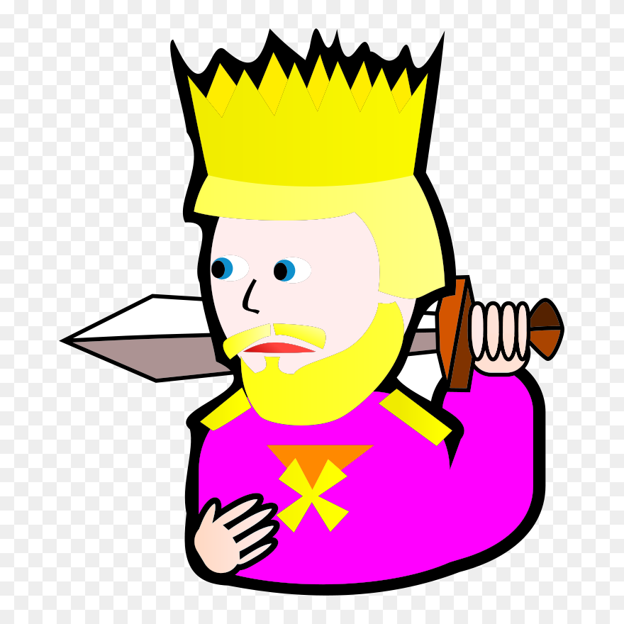 King Of Hearts - Poker Card King Hearts Clipart