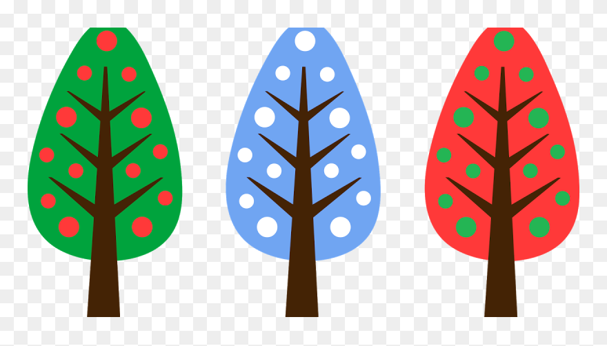 Cute Christmas Tree Clip Art - Png Download