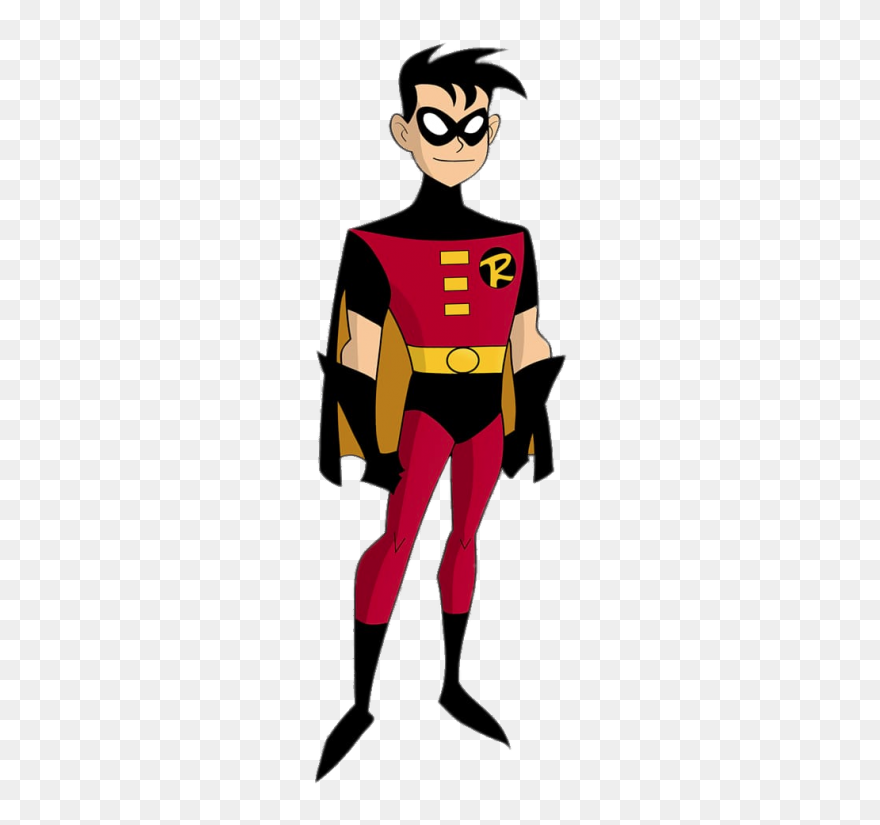 Batman The Animated Series Robin Tim Drake Clipart