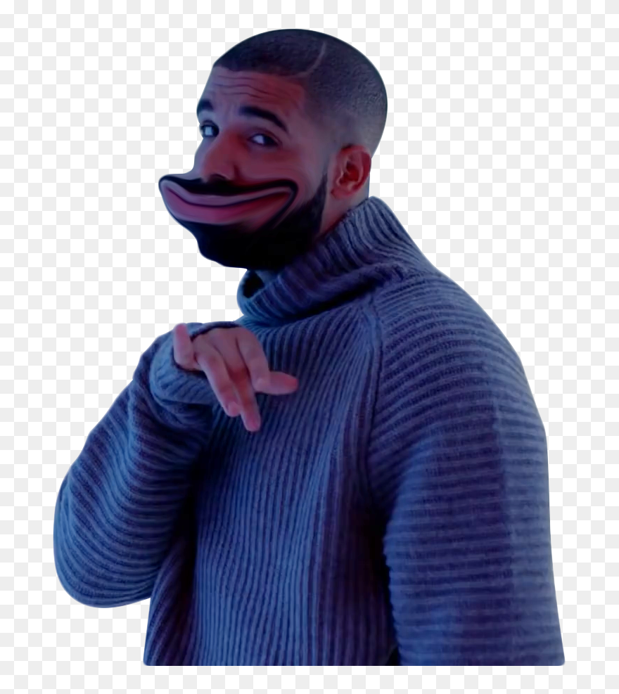 Drake Hotline Bling Okeh Records Down In The Dumps - Clipart Drake Hotline Bling - Png Download