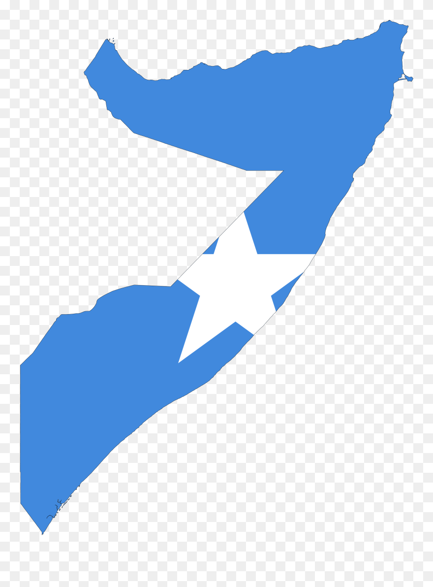 Somalia Flag In Country Clipart