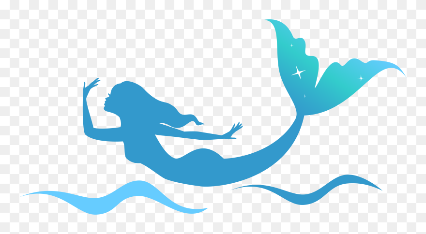 Aquamermaid Chicago Siren Clip Art - Mermaid Tail Clipart - Png Download