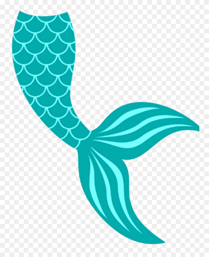 Mermaidtail Fishtail Tail Mermaid Siren Sirena Sirene - Transparent Mermaid Tail Clipart - Png Download