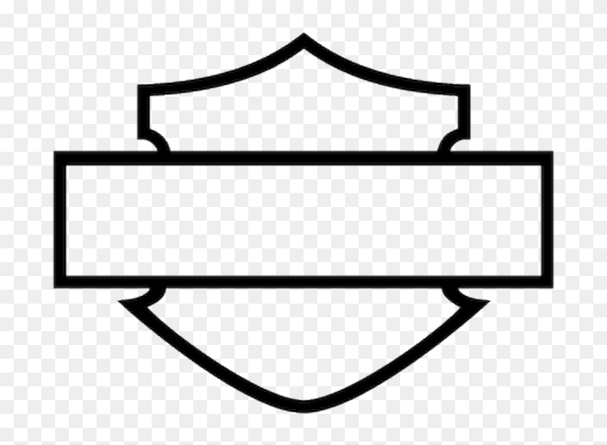 Harley Davidson Logo Silhouette Clipart