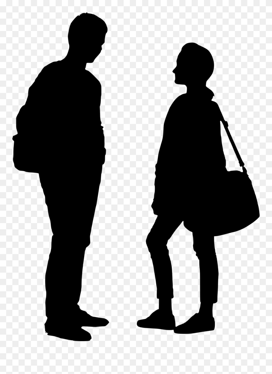 Portable Network Graphics Silhouette Clip Art Image - Transparent Silhouette People Png