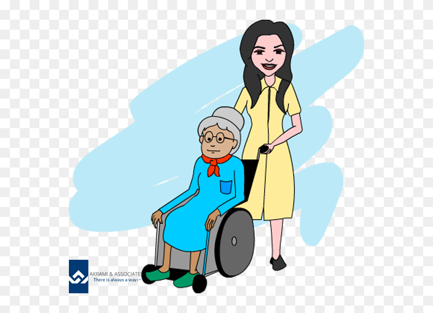 Job Clipart Skilled Worker - Cartoon Images Of Caregiver - Png Download