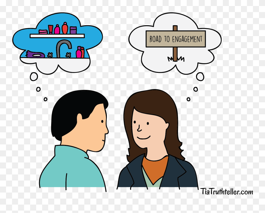 People Can Have Different Ideas About What Moving In - Cartoon Clipart