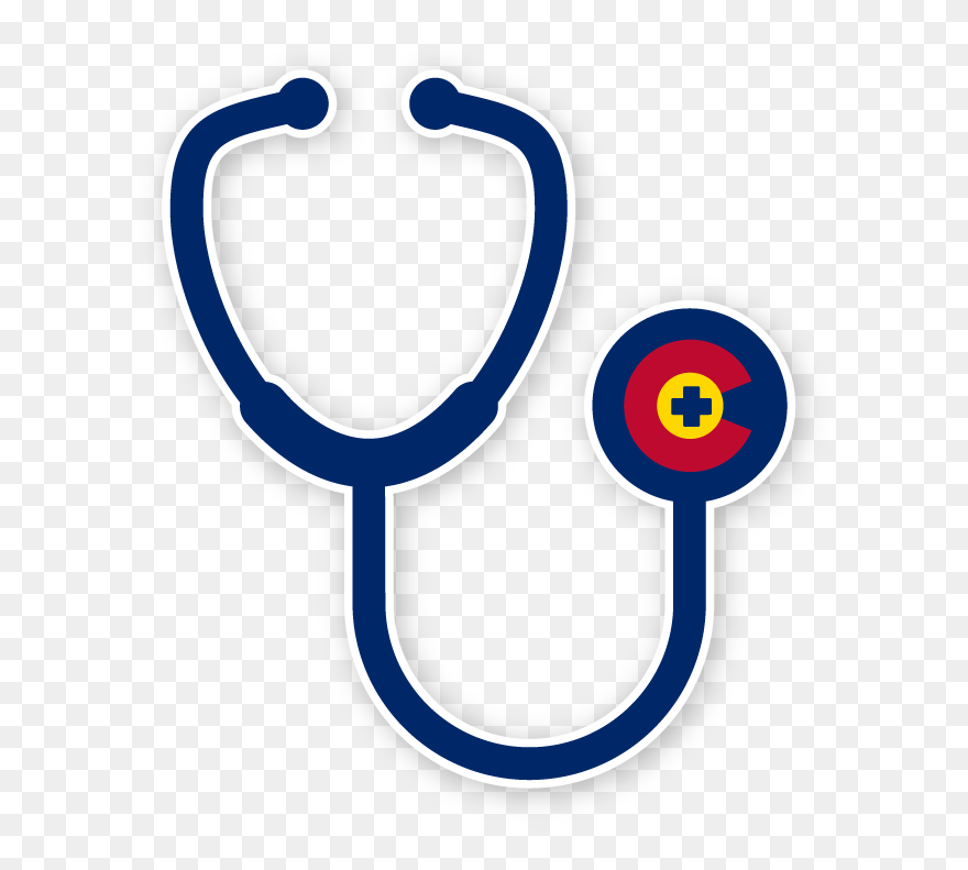 Capa Colorado Academy Of Pas - Clip Art Stethoscope Drawn - Png Download