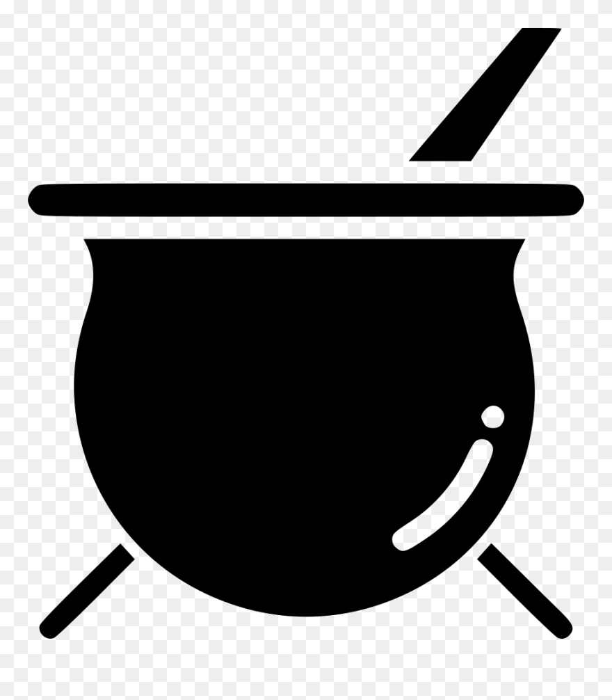 Transparent Caldron Clipart - Cauldron Icon Transparent - Png Download