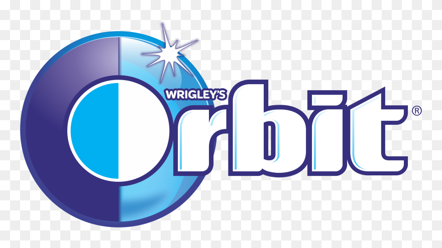 Gum Clipart Extra Gum, Gum Extra Gum Transparent Free - Orbit Logo - Png Download