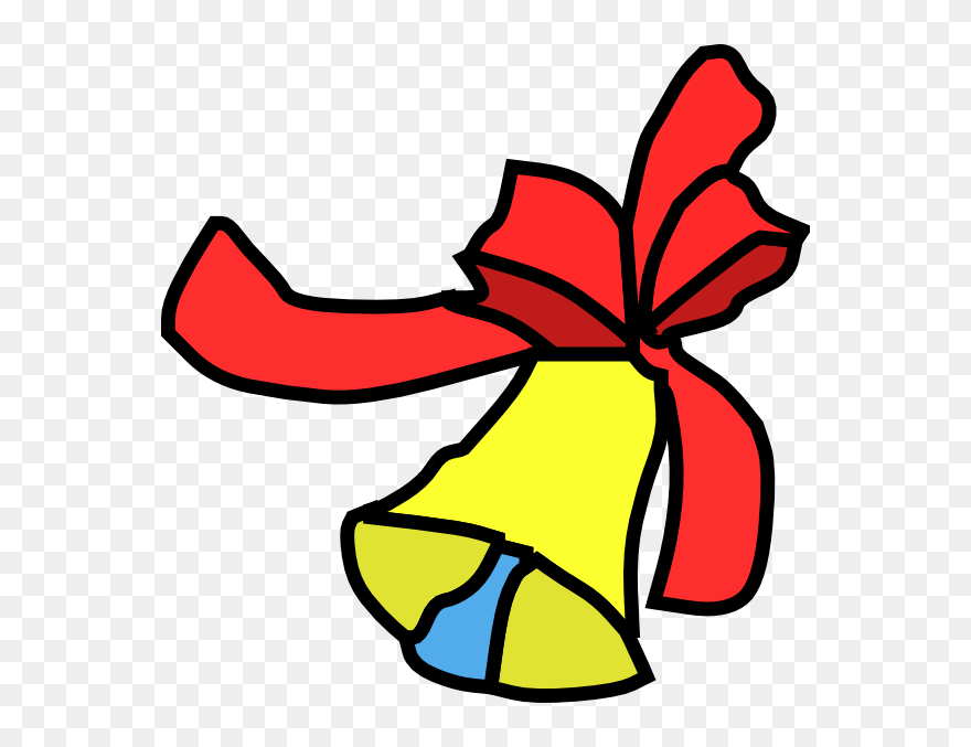 Single Bell Outline Svg Clip Arts - Bell Clip Art - Png Download