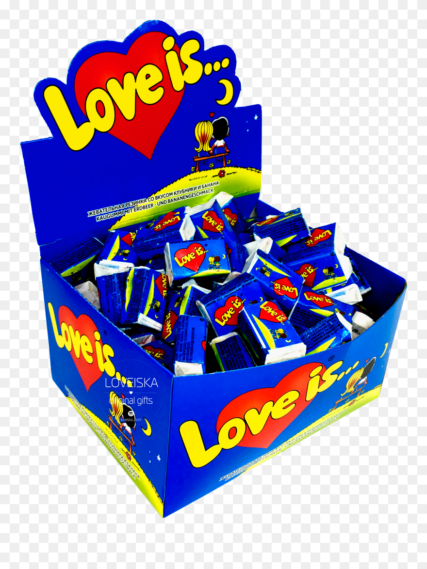 Chewing Gum Png - Love Is Gum Png Clipart