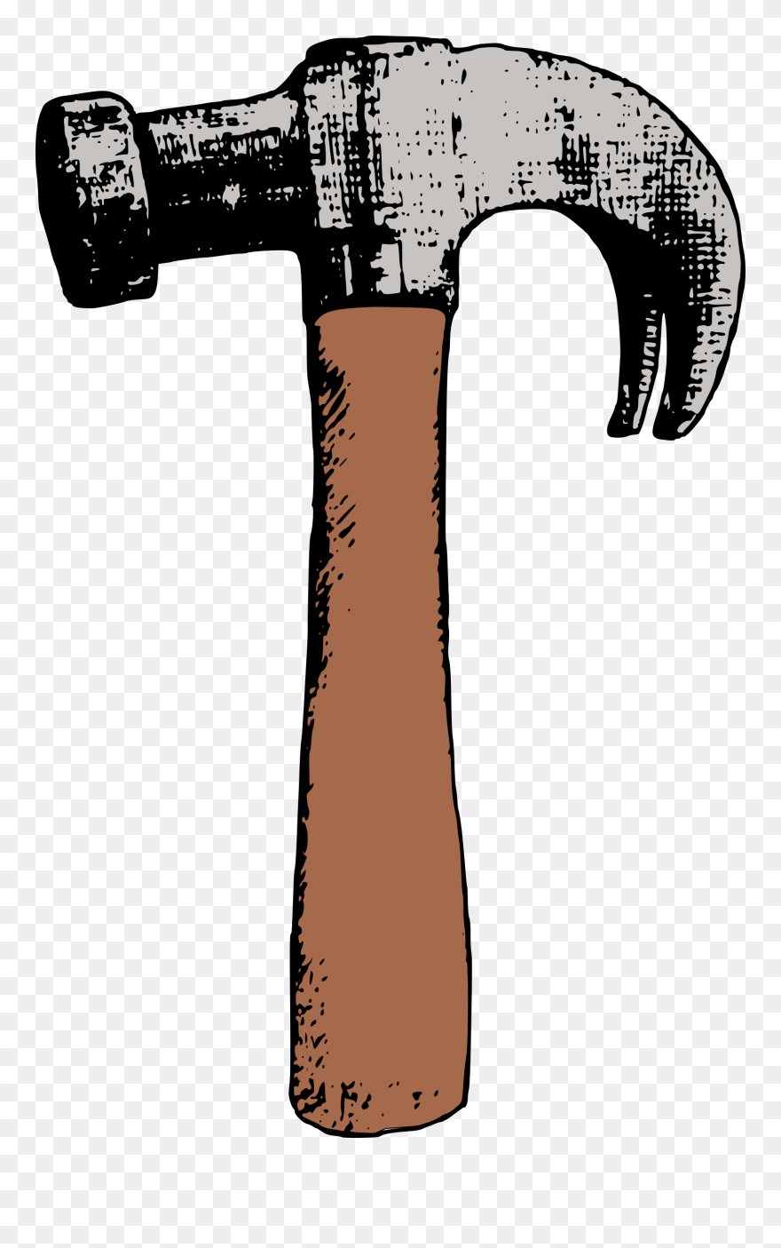 Transparent Hammer Clip Art - Hammer Clipart Colour - Png Download