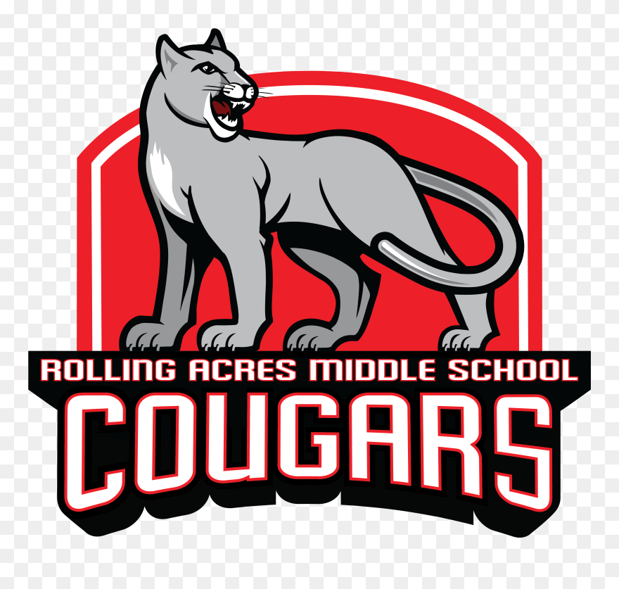 Rolling Acres Middle School Logo Clipart