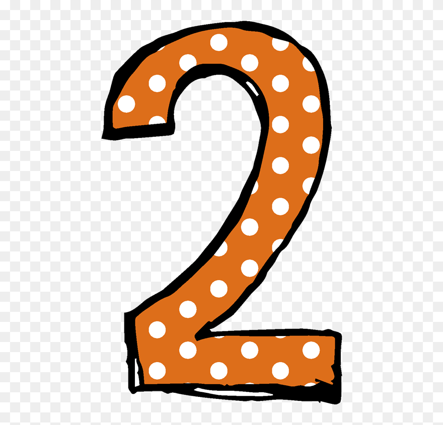 2nd Grade - Clipart Individual Numbers - Png Download