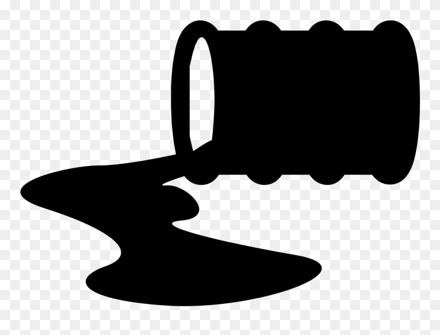 Oil Clipart Oil Leakage - Oil Spill Clipart - Png Download
