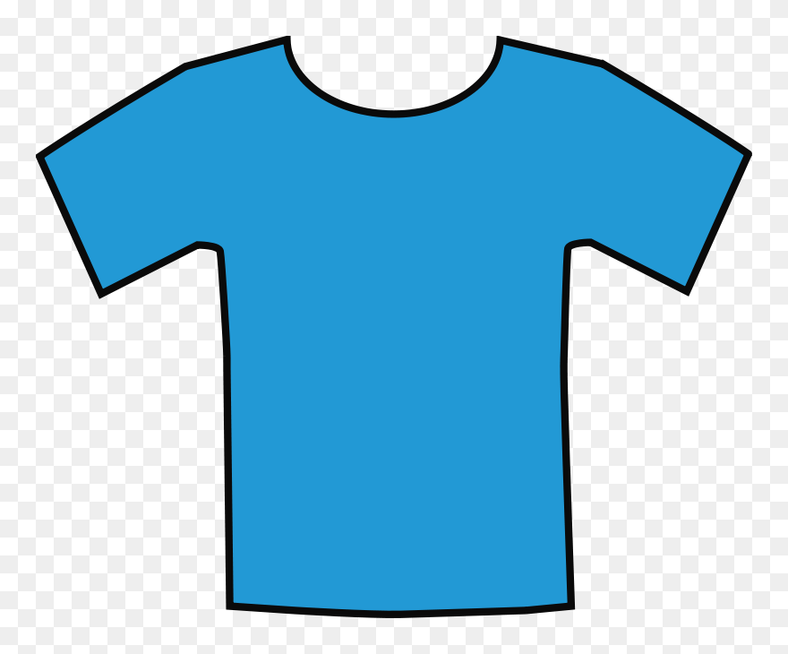 Blue Shirt Clipart - Png Download