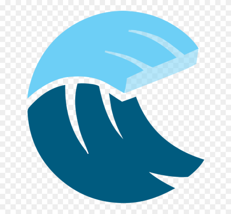 Wavecrest Logo Mark - Wave Crest Cafe Clipart