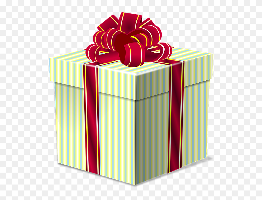Transparent Background Christmas Present Png Clipart