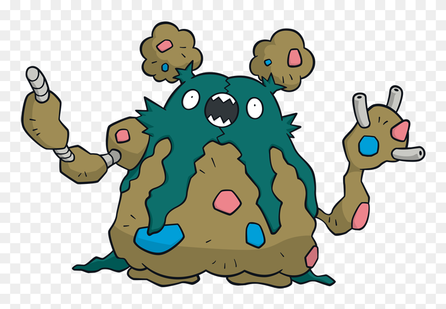 Atm Clipart Transparent - Garbodor Png