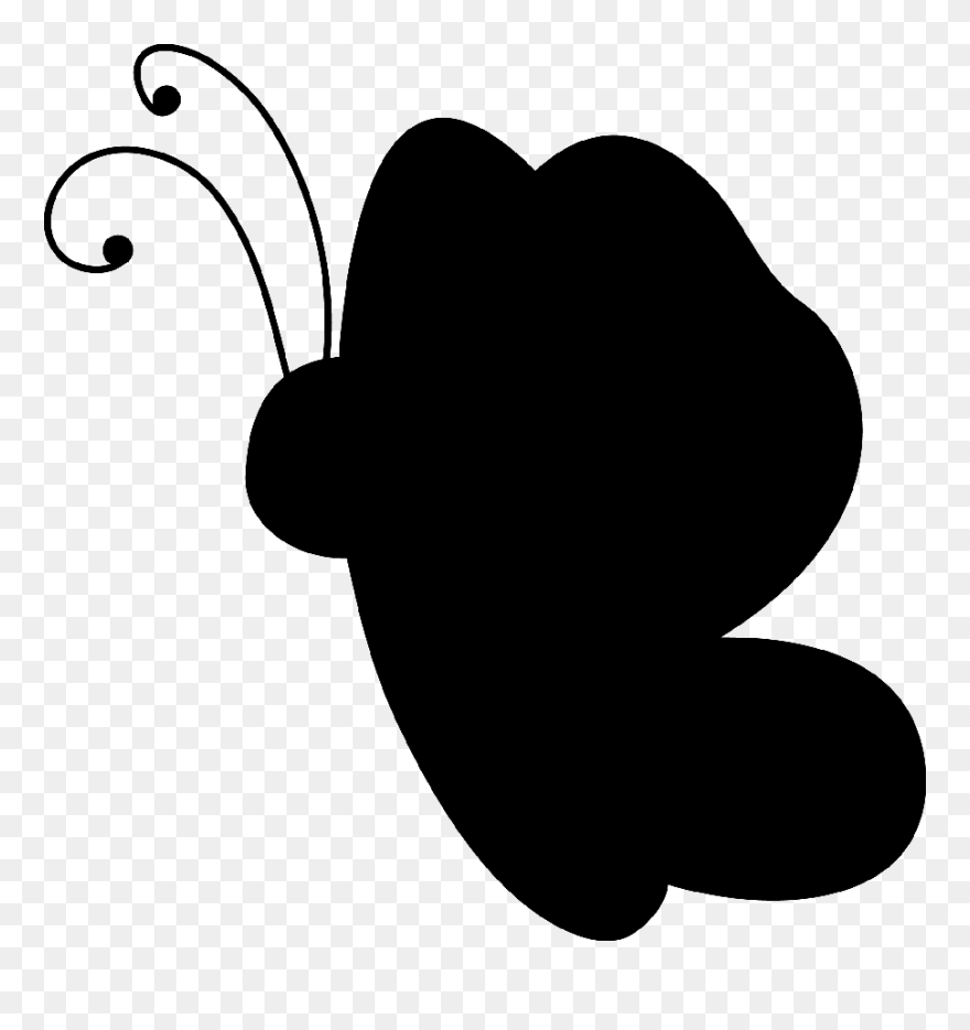Clip Art Leaf Silhouette Black M - Png Download