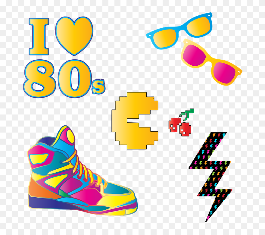 1980s Clipart