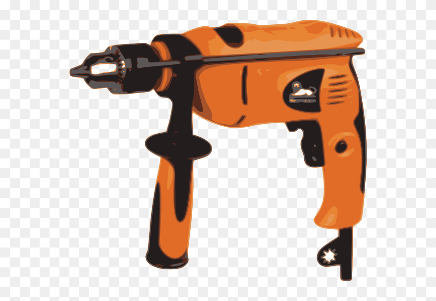 Power Art At Clker - Impact Drill Clipart