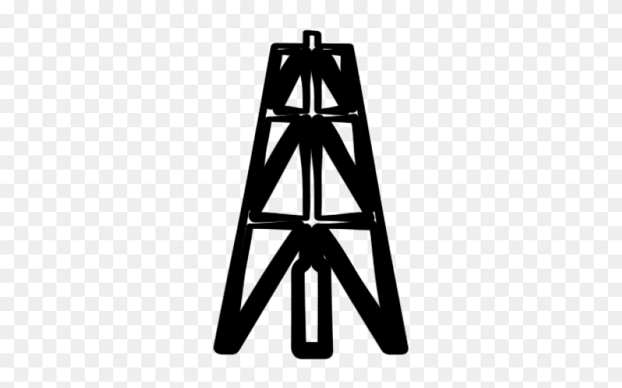 Oil Rig Clipart Drilling Rig - Oil Well Icon - Png Download