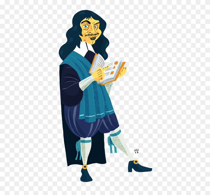 Descartes T Shirt Clipart