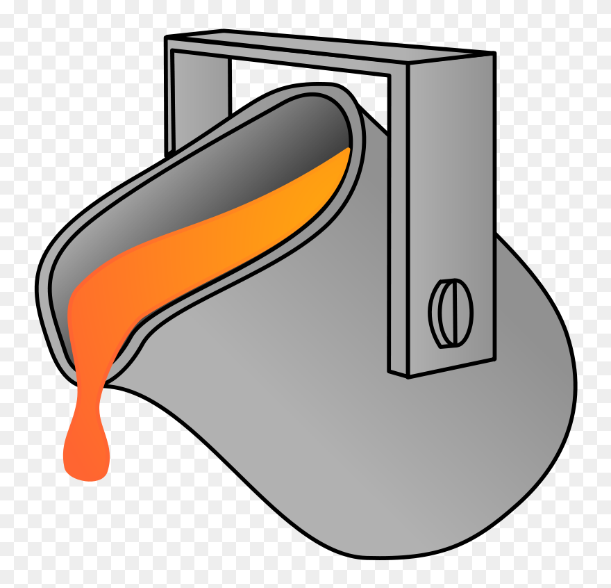 Industry Clip Art Download - Smelting Clipart - Png Download