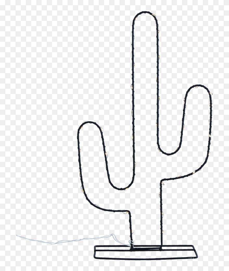 Cactus Lamp Madam Stoltz Clipart