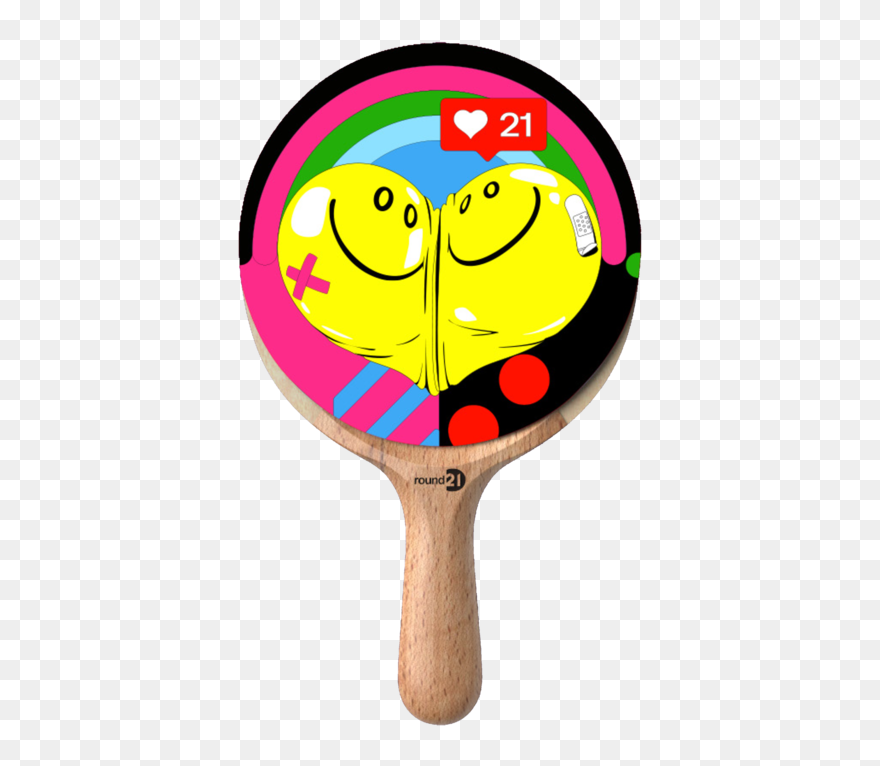 Table Tennis Racket Clipart