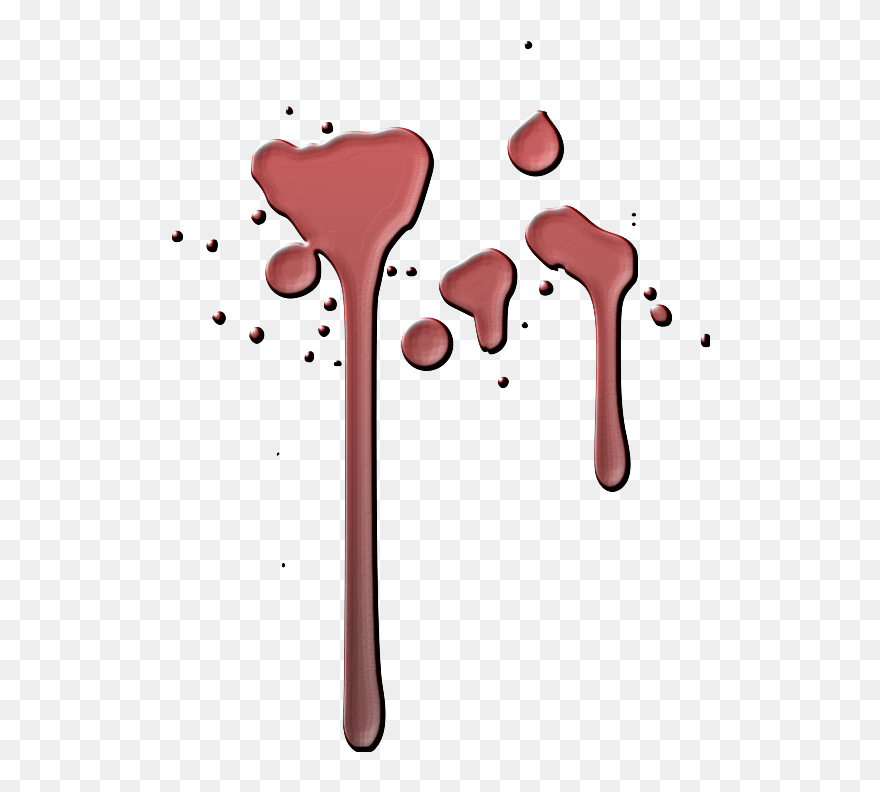 Blood Drip Transparent Background Clipart
