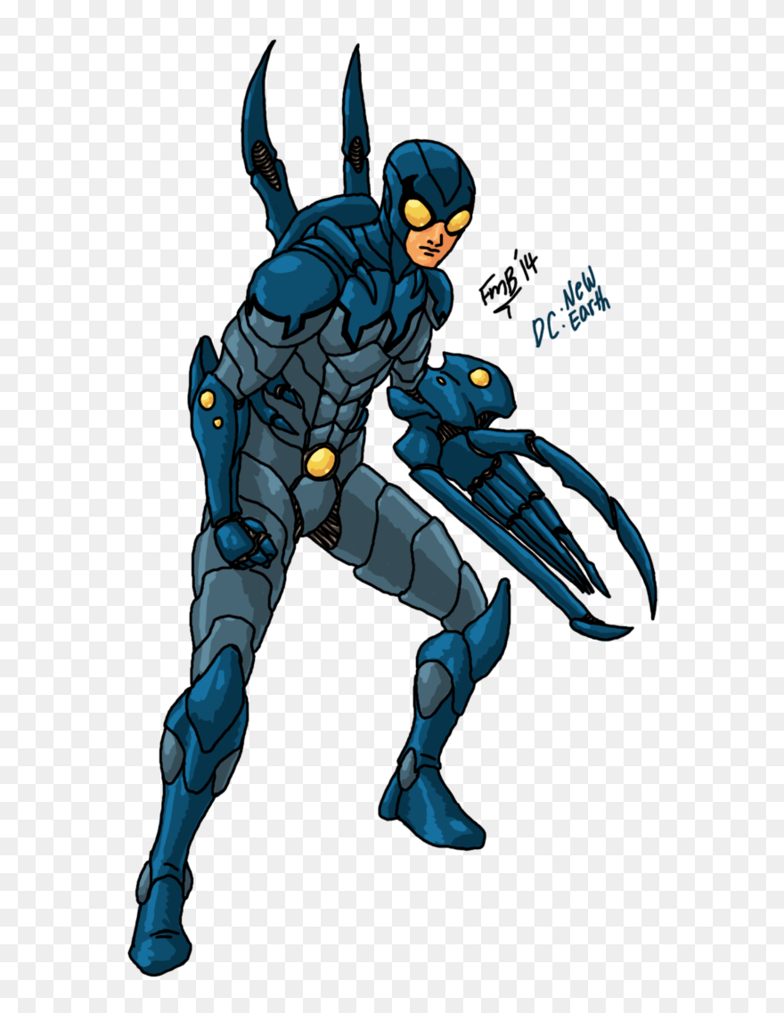 Beetles Clipart Blue Beetle - Ted Kord - Png Download