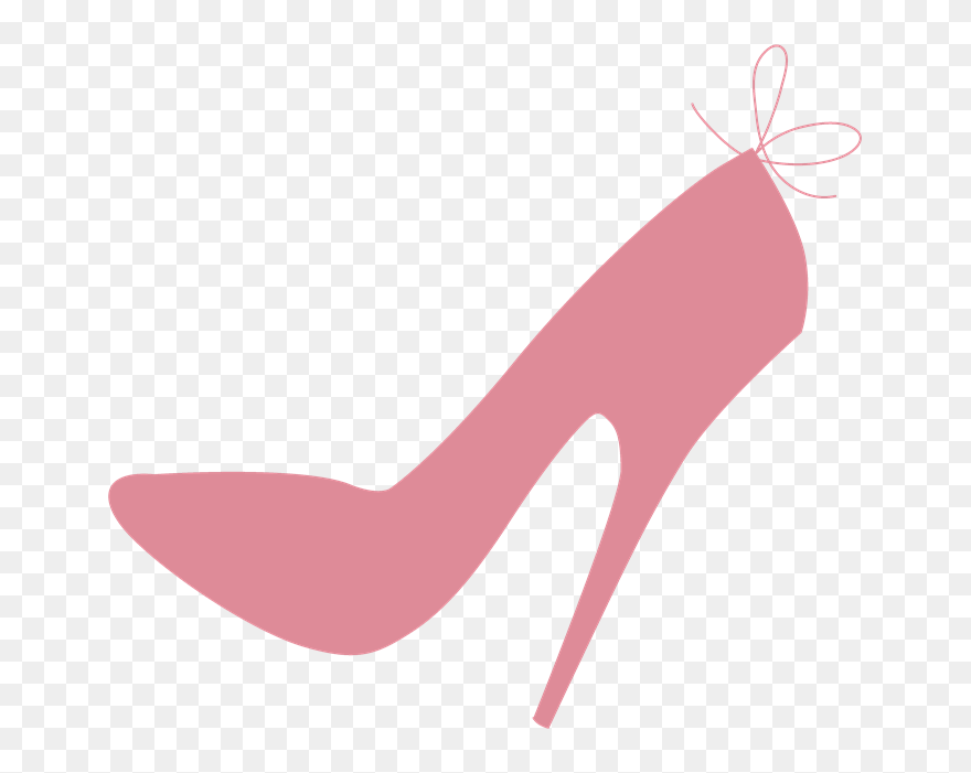Transparent Pink Heel Clipart - Png Download