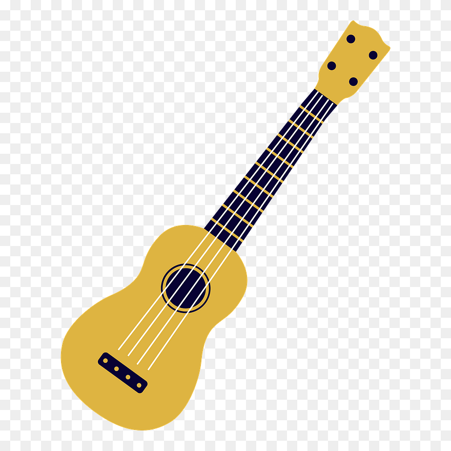 Download Ukulele Musical Instrument Clipart Yellow Ukulele Png